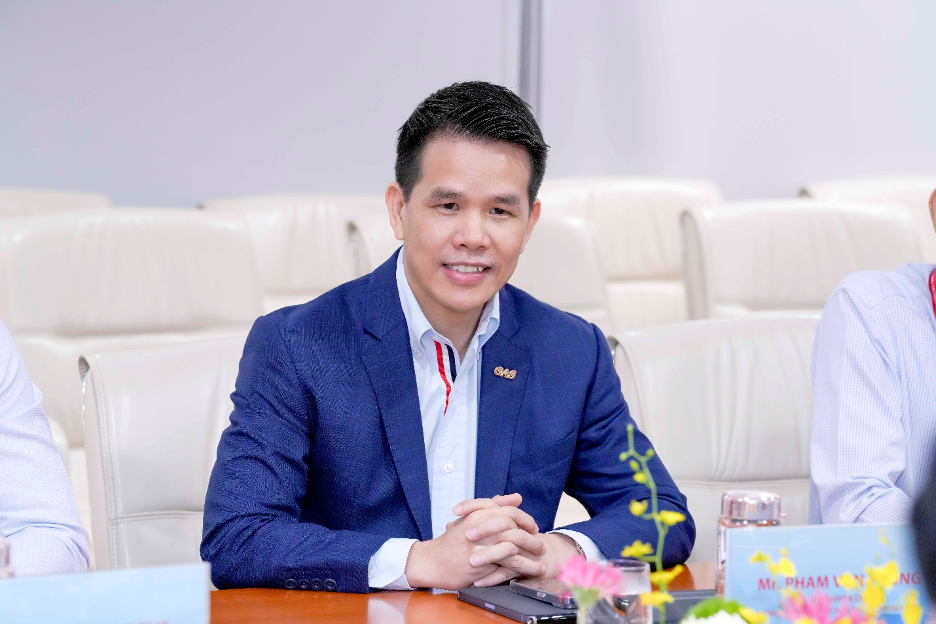 Ông Phạm Văn Phong - Tổng Giám đốc PV GAS khẳng định quyết tâm duy trì đà tăng trưởng mạnh mẽ