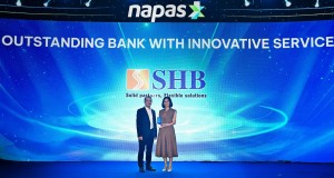 SHB nhận giải Ngân hàng xuất sắc về đổi mới sáng tạo, thúc đẩy tương lai thanh toán không tiền mặt