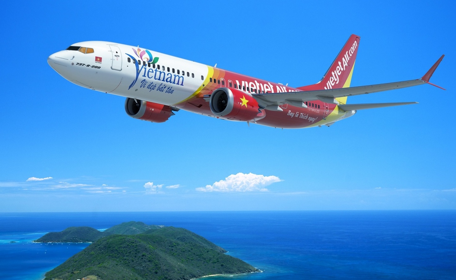 Bay dễ dàng đến Côn Đảo cùng Vietjet với 4 chuyến khứ hồi mỗi ngày 
từ Hà Nội, TP HCM
