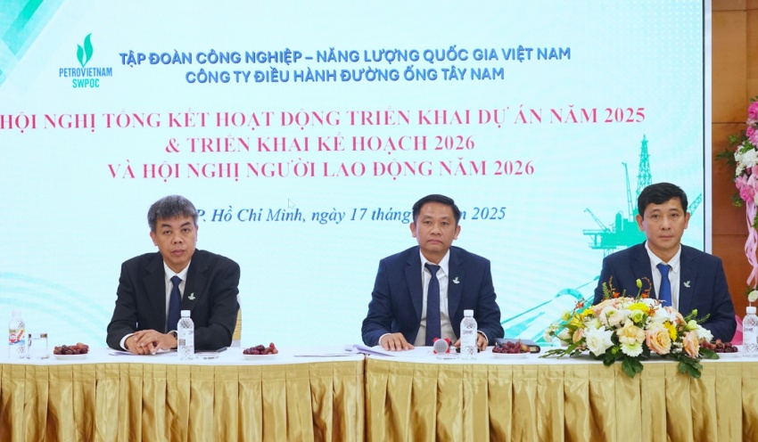 SWPOC năm 2025: Đưa Dự án Đường ống Lô B - Ô Môn bước vào giai đoạn thi công cao điểm