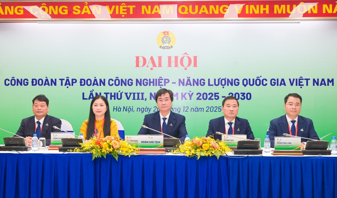 Phiên thứ nhất, Đại hội Công đoàn Petrovietnam lần thứ VIII, nhiệm kỳ 2025-2030
