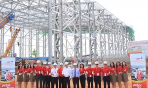 Vietjet cất nóc hangar chuẩn quốc tế, khai trương chuyến bay tới Cảng Hàng không quốc tế Long Thành