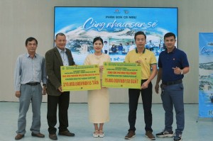 Phân bón Cà Mau đồng hành cùng Kim Trà (Huế) hồi phục sau 4 đợt ngập lụt