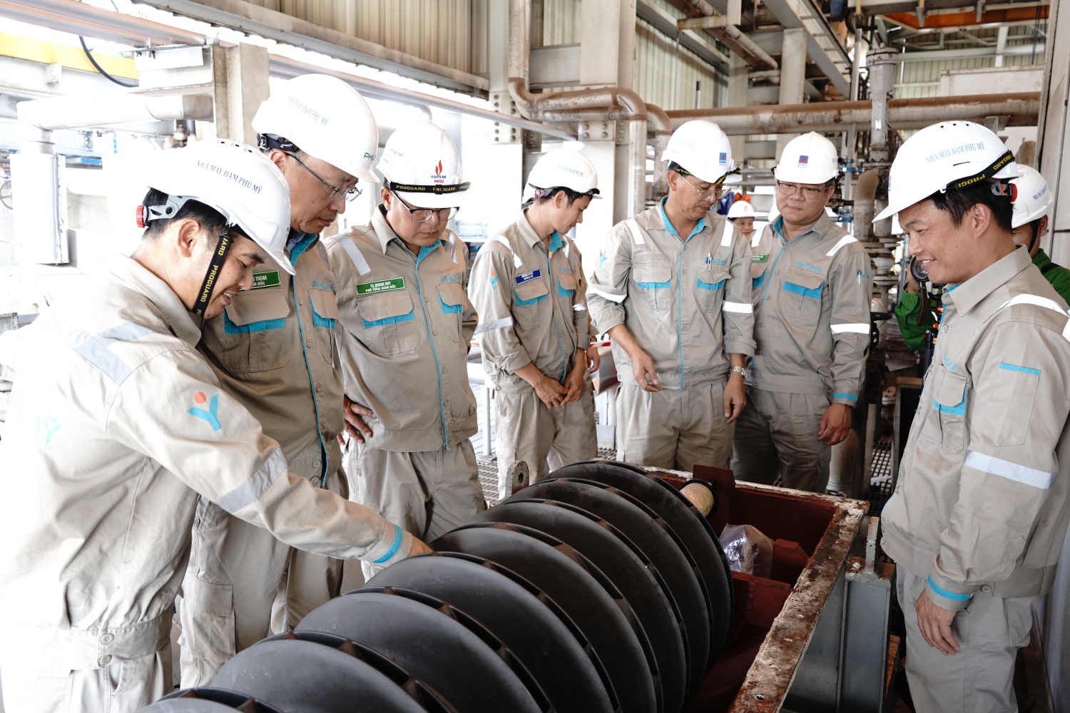 BDTT Nhà máy Đạm Phú Mỹ: Khí thế và niềm tin ngày đầu năm mới