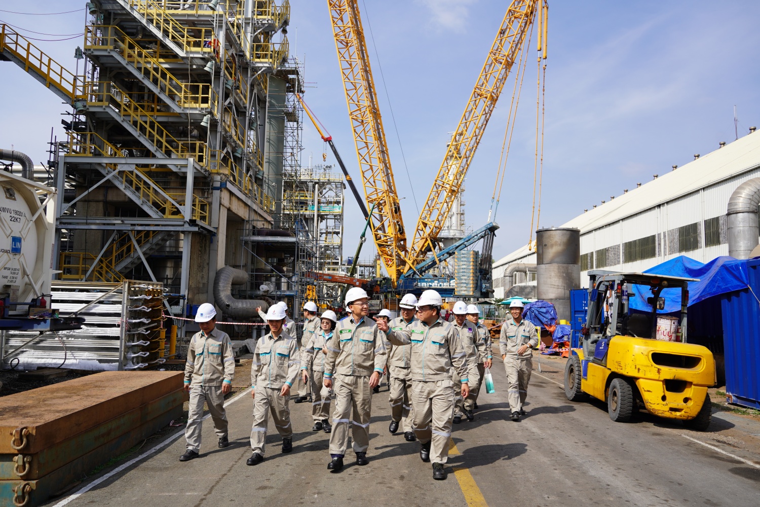 BDTT Nhà máy Đạm Phú Mỹ: Khí thế và niềm tin ngày đầu năm mới