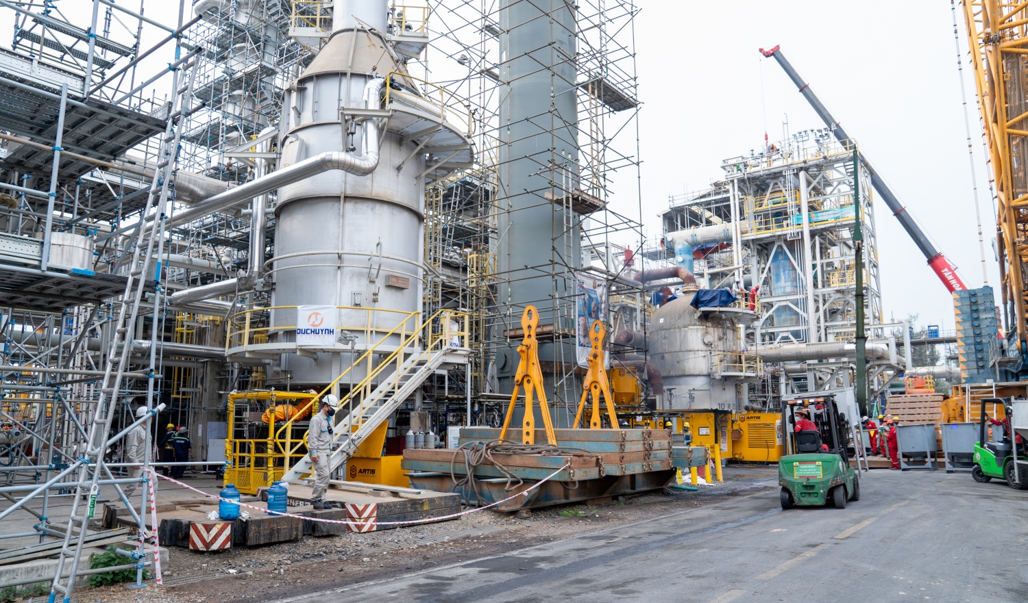 [Chùm ảnh] BDTT Nhà máy Đạm Phú Mỹ