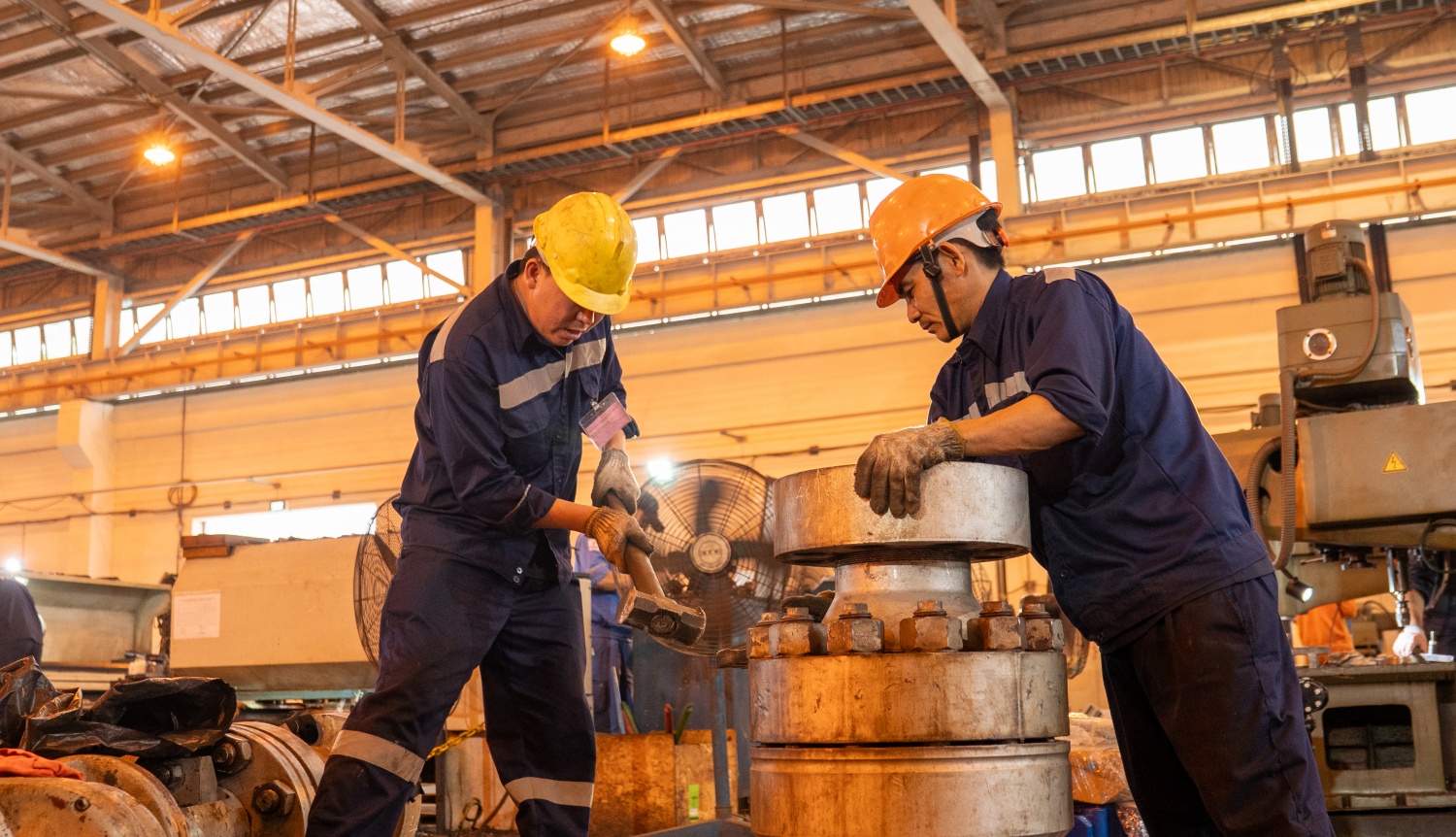 [Chùm ảnh] BDTT Nhà máy đạm Phú Mỹ: Nhịp làm việc khẩn trương trong từng công đoạn