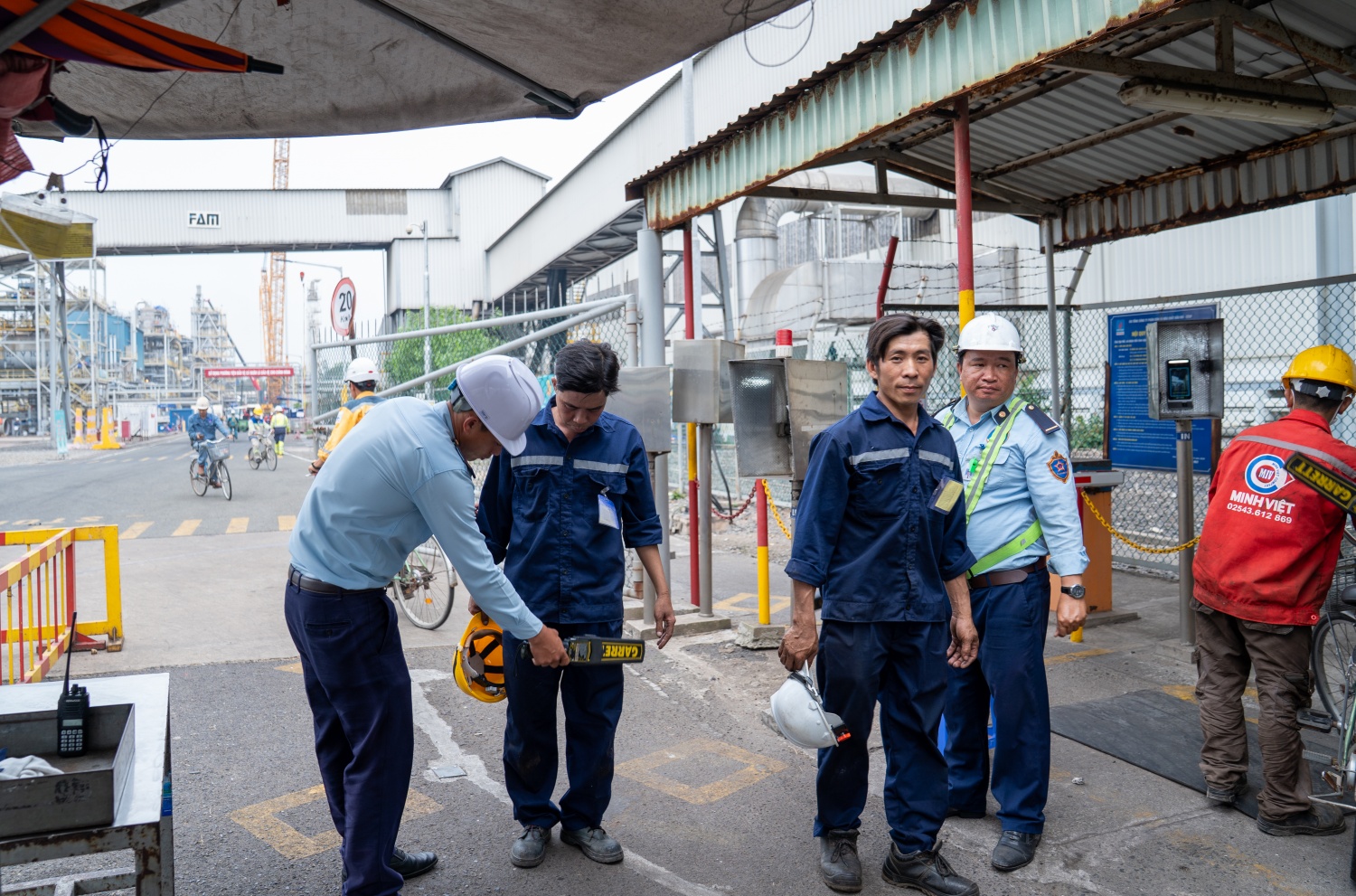 [Chùm ảnh] BDTT Nhà máy Đạm Phú Mỹ