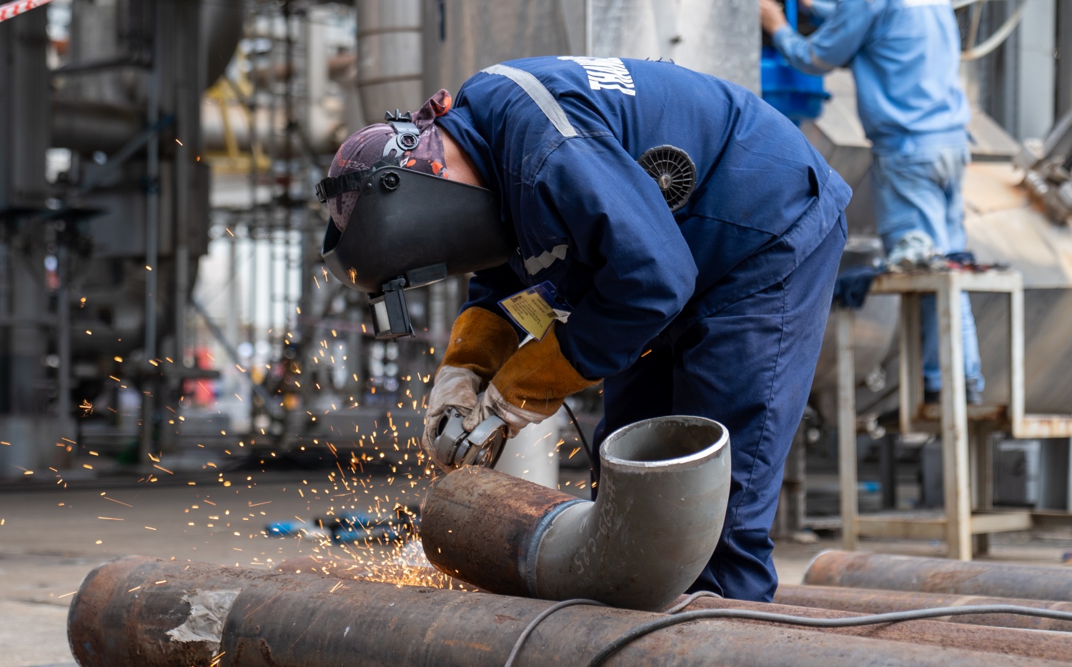 [Chùm ảnh] BDTT Nhà máy đạm Phú Mỹ: Nhịp làm việc khẩn trương trong từng công đoạn