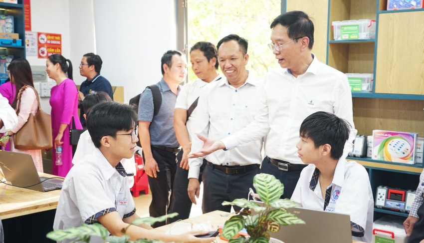 STEM Innovation Petrovietnam: Bệ phóng tư duy khoa học cho học sinh Trường THPT Thống Nhất A
