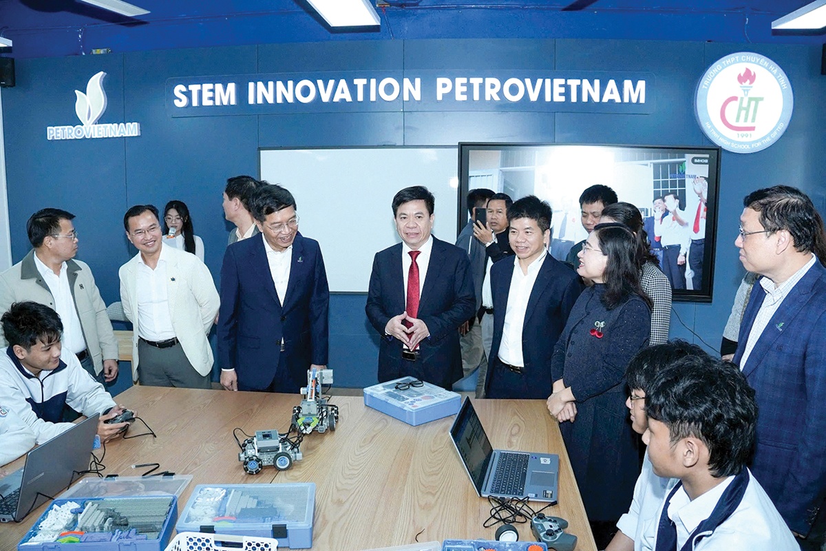 Khi phòng STEM mở ra những chân trời mới