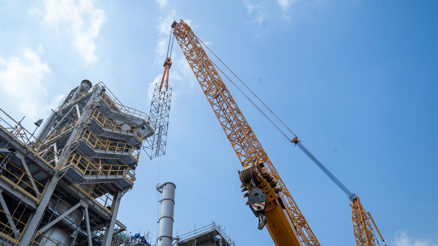 [Chùm ảnh] Những “bước lắp ghép quyết định” trong đợt BDTT Nhà máy Đạm Phú Mỹ