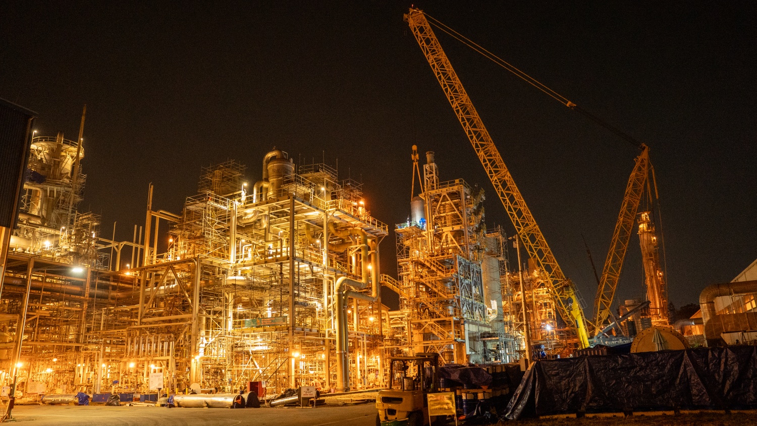 [Chùm ảnh] Những “bước lắp ghép quyết định” trong đợt BDTT Nhà máy Đạm Phú Mỹ