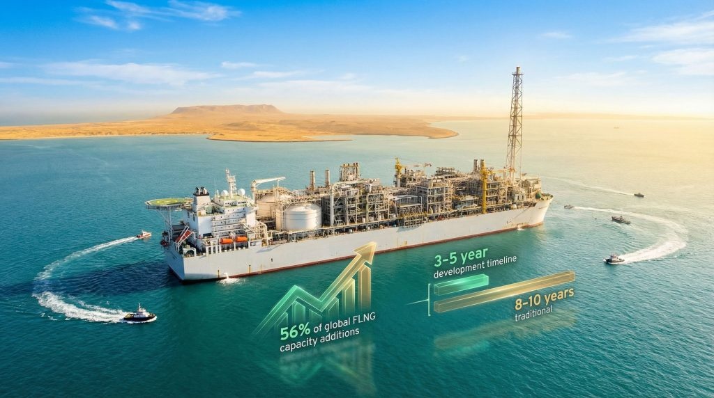 Châu Phi đặt cược vào hạ tầng khí tự nhiên hóa lỏng nổi