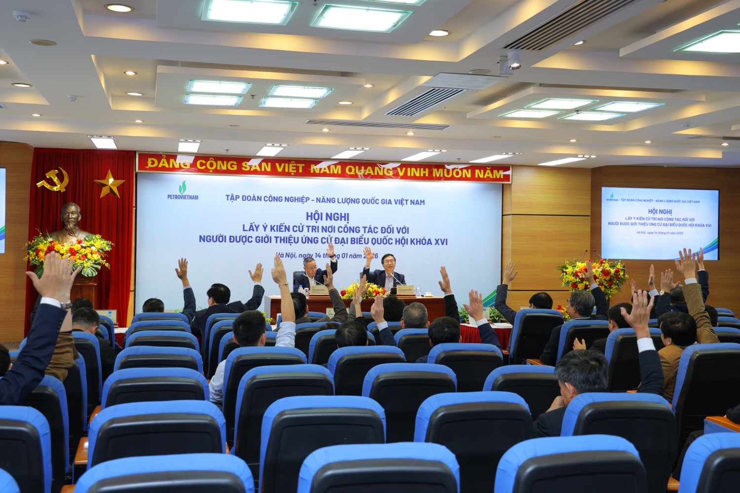 Petrovietnam thống nhất tuyệt đối giới thiệu Chủ tịch HĐTV Lê Ngọc Sơn ứng cử Đại biểu Quốc hội khóa XVI