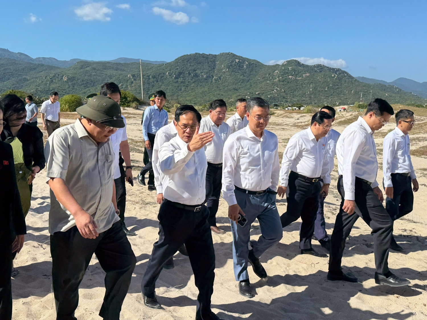 Petrovietnam phối hợp chặt chẽ trong giải phóng mặt bằng dự án điện hạt nhân Ninh Thuận 2