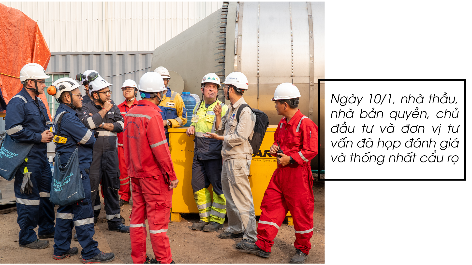 [P Magazine] Nhịp làm việc bền bỉ sau hơn 3 tuần BDTT Nhà máy Đạm Phú Mỹ