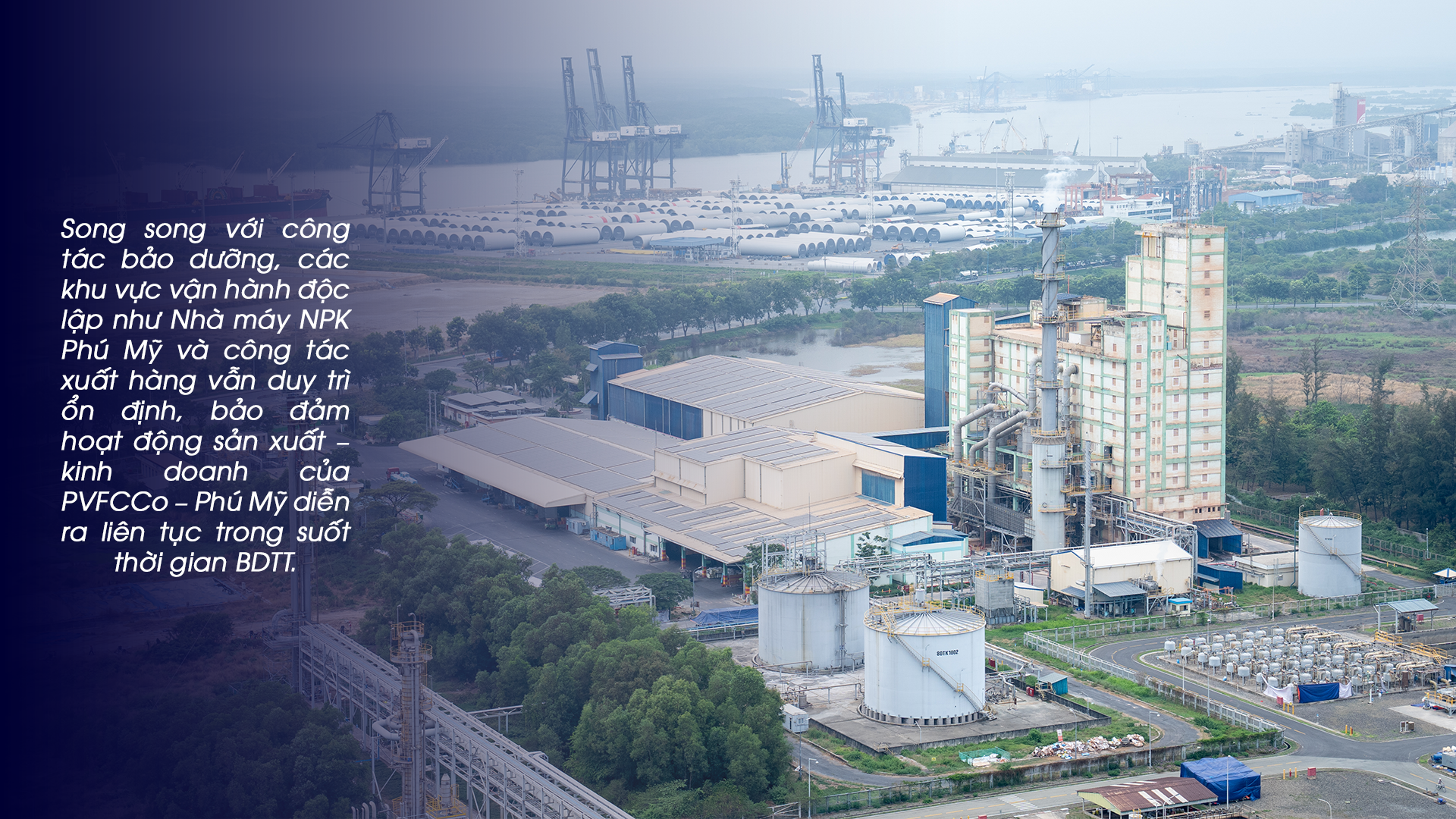 [P Magazine] Nhịp làm việc bền bỉ sau hơn 3 tuần BDTT Nhà máy Đạm Phú Mỹ