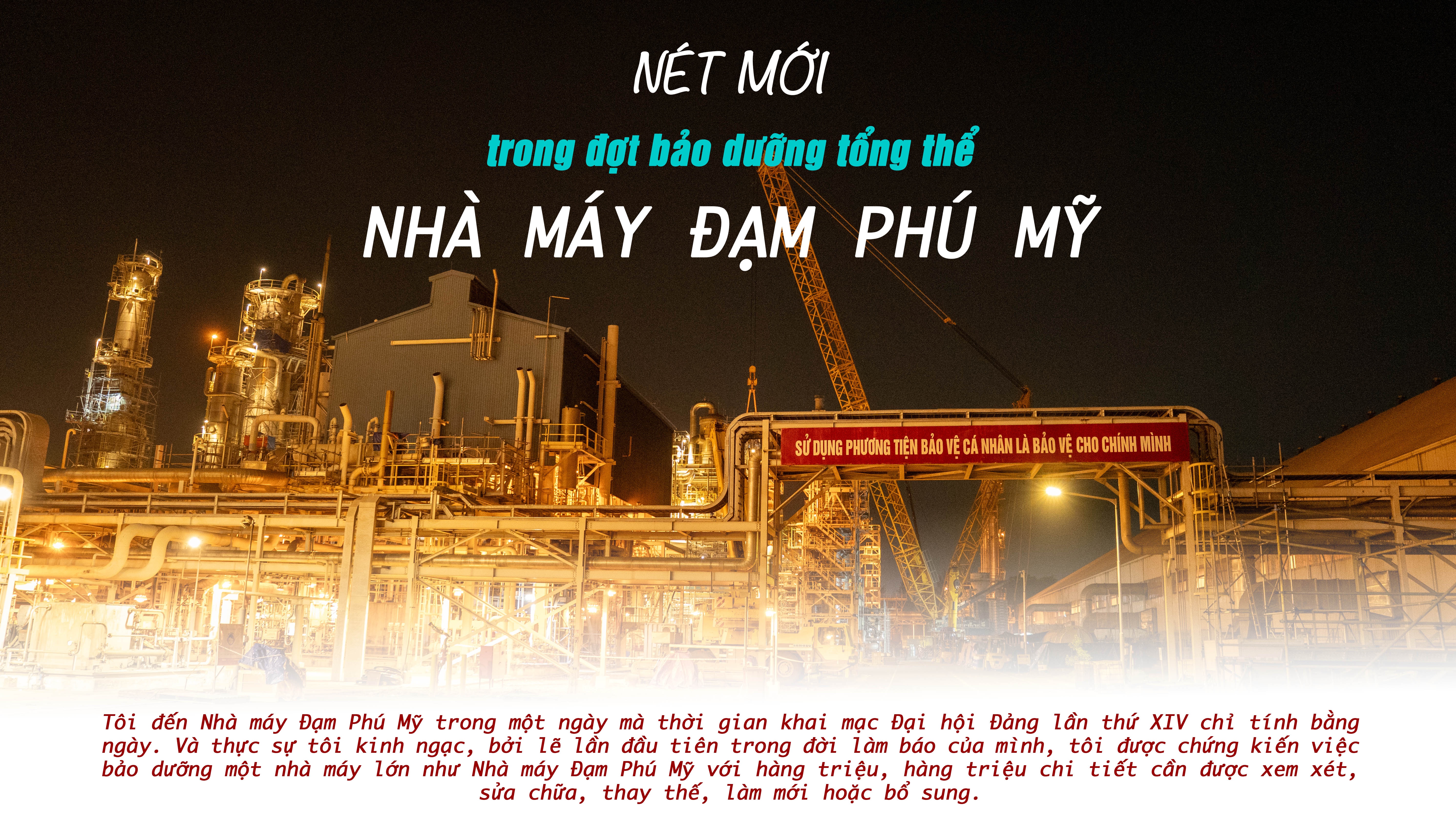 [P Magazine] Nét mới trong đợt bảo dưỡng tổng thể ở Nhà máy Đạm Phú Mỹ