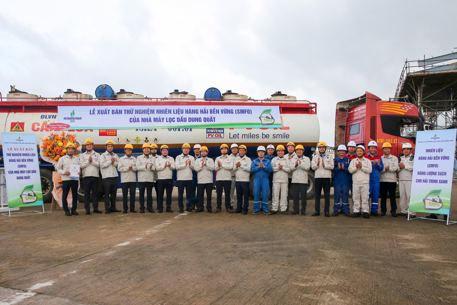 Nhiên liệu hàng hải bền vững (SMFO) - Bước tiến mới của BSR