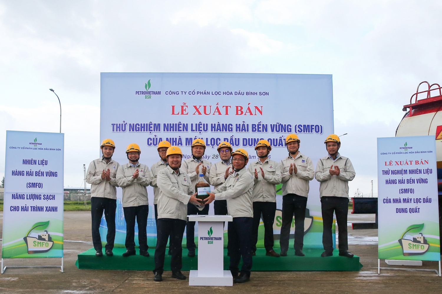 Nhiên liệu hàng hải bền vững (SMFO) - Bước tiến mới của BSR