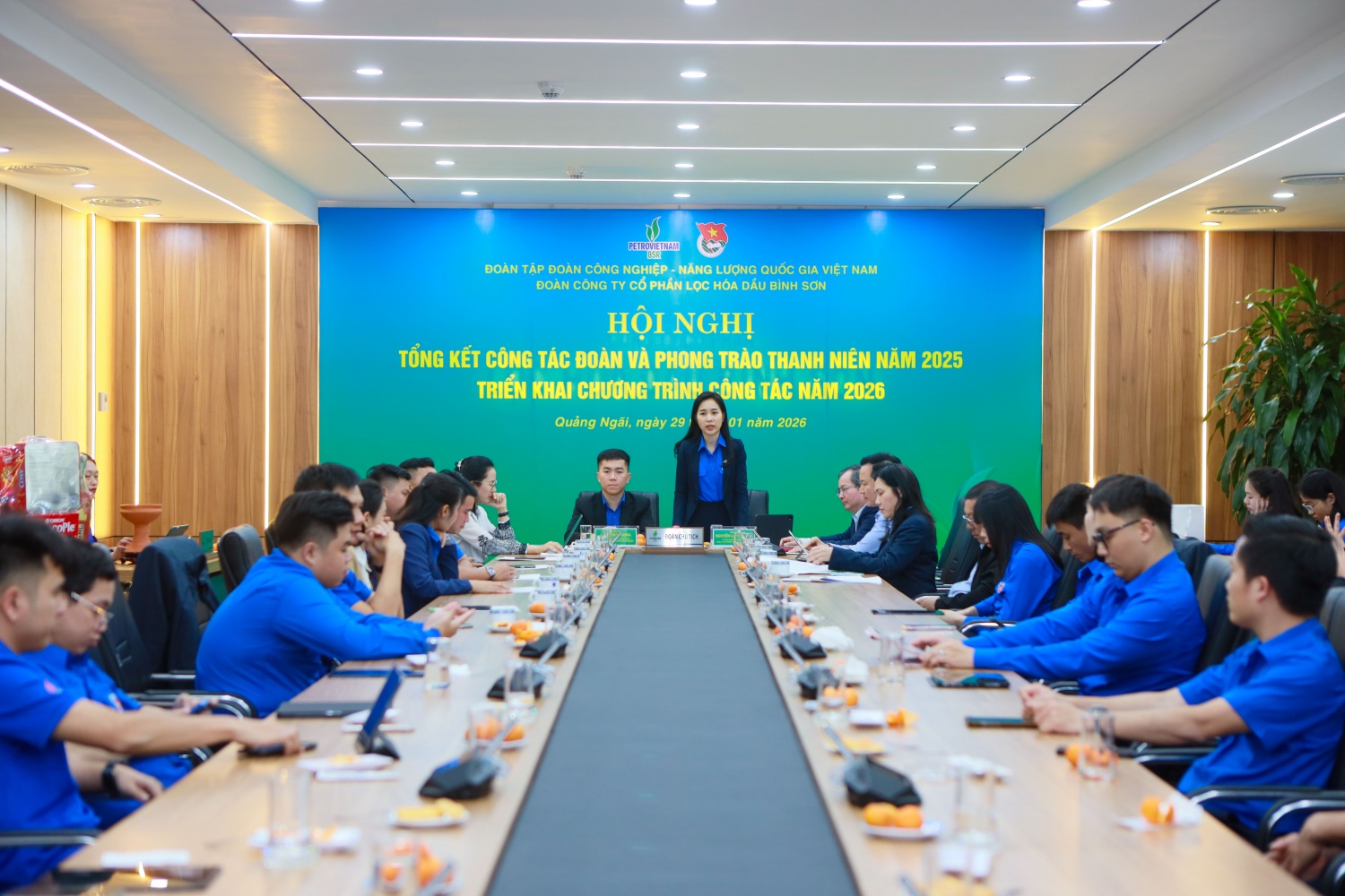 Đoàn Chủ tịch điều hành Hội nghị.