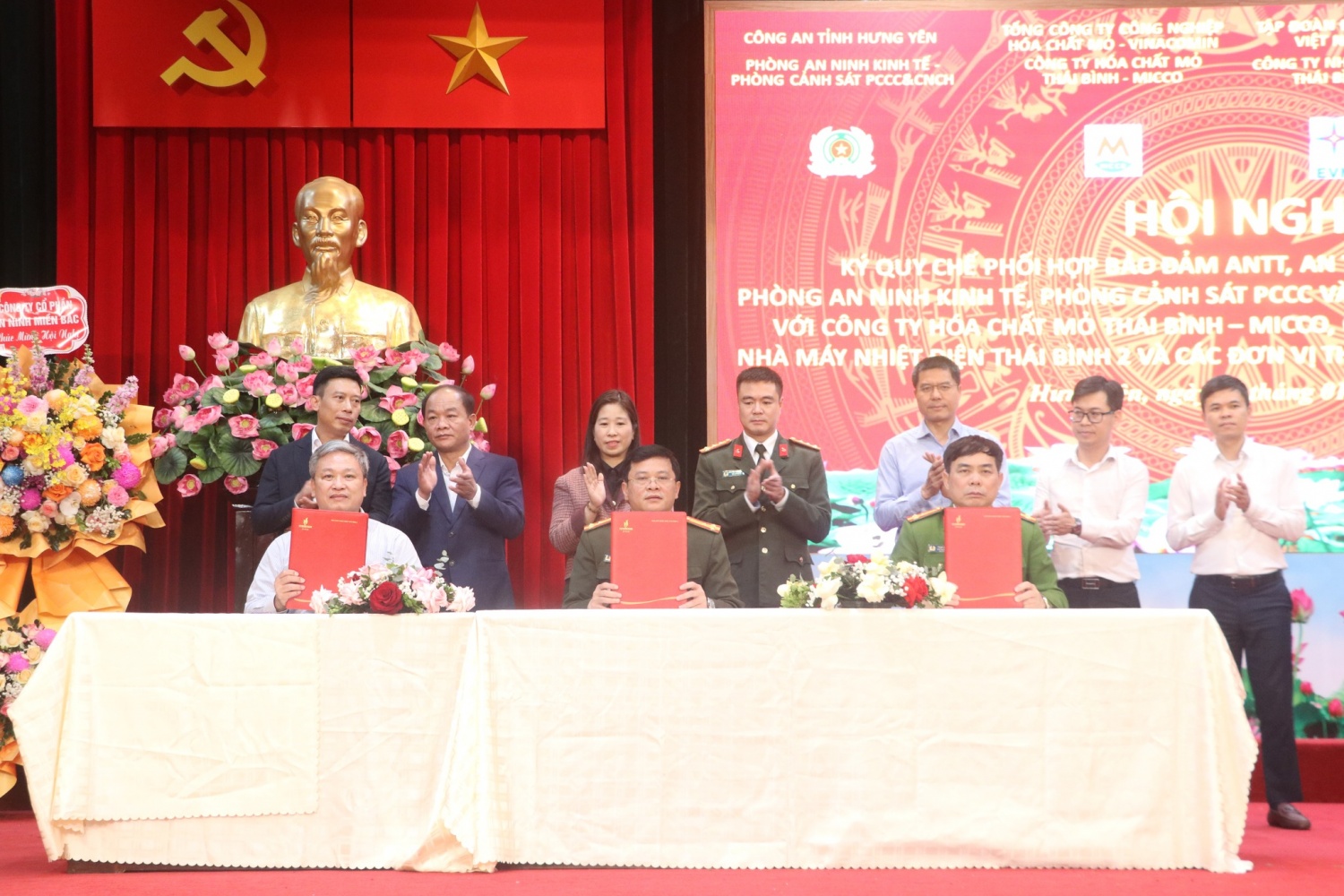 Nhà máy Nhiệt điện Thái Bình 2 tăng cường phối hợp bảo đảm an ninh, an toàn PCCC&CNCH