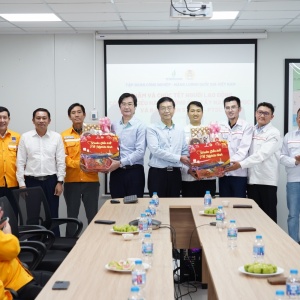 Petrovietnam động viên và chúc Tết các đơn vị thi công dự án Đường ống dẫn khí Lô B - Ô Môn