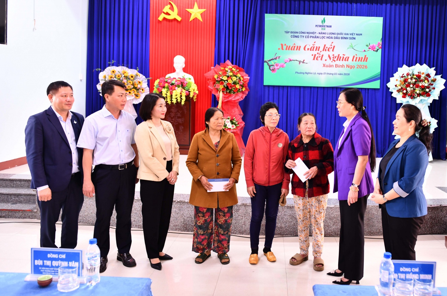 BSR lan tỏa chương trình “Petrovietnam: Xuân Gắn kết - Tết Nghĩa tình” tại Quảng Ngãi