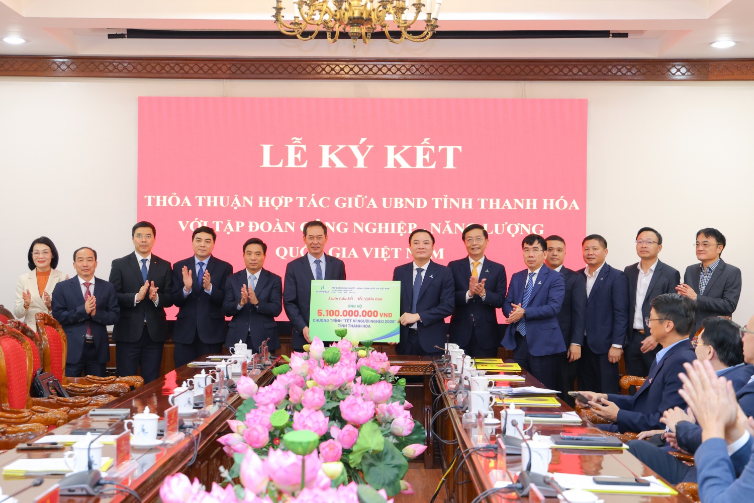 Tỉnh Thanh Hóa và Petrovietnam ký thỏa thuận hợp tác toàn diện, thúc đẩy phát triển công nghiệp – năng lượng