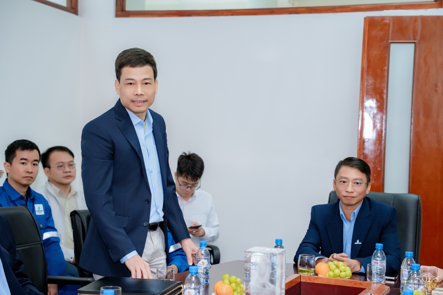 Lãnh đạo Petrovietnam động viên người lao động PVNDB nhân dịp Tết Bính Ngọ