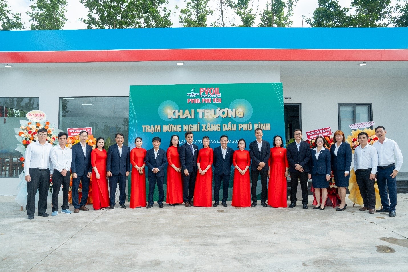 Trạm dừng nghỉ xăng dầu Phú Bình là điểm nhấn khác biệt trong chiến lược phát triển hệ thống bán lẻ của PVOIL.