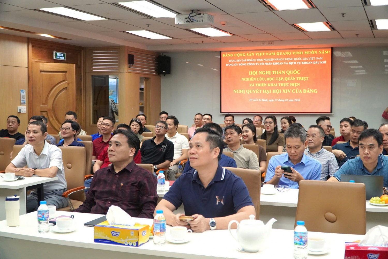 Đảng bộ Petrovietnam tham dự Hội nghị học tập, triển khai Nghị quyết Đại hội XIV của Đảng