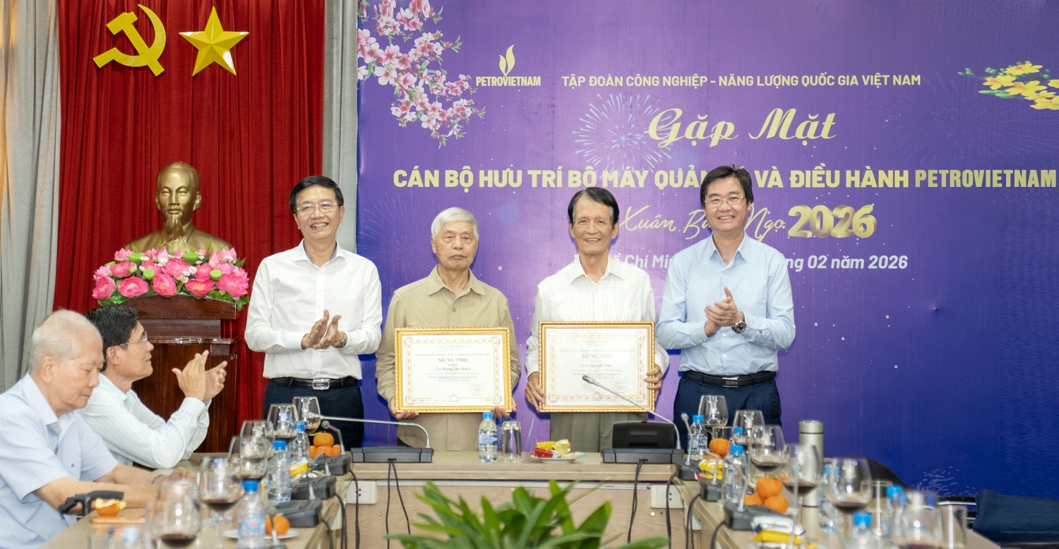 Petrovietnam gặp mặt, tri ân cán bộ hưu trí nhân dịp Xuân Bính Ngọ 2026