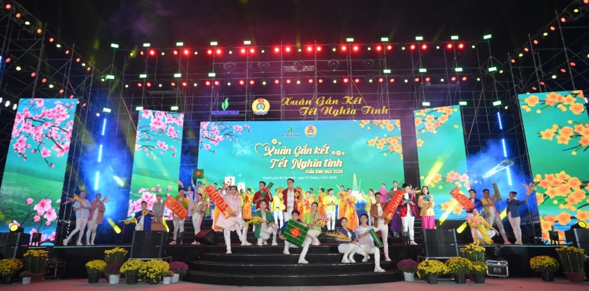 Lan tỏa Petrovietnam: Xuân Gắn kết   Tết Nghĩa tình” tại khu vực Vũng Tàu - TP. Hồ Chí Minh
