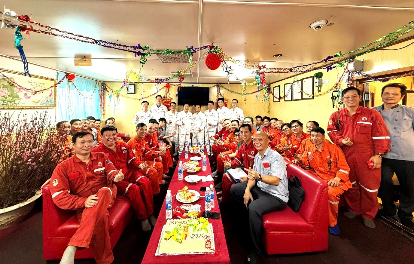 Công đoàn Vietsovpetro lan tỏa yêu thương, chăm lo Tết cho đoàn viên, người lao động