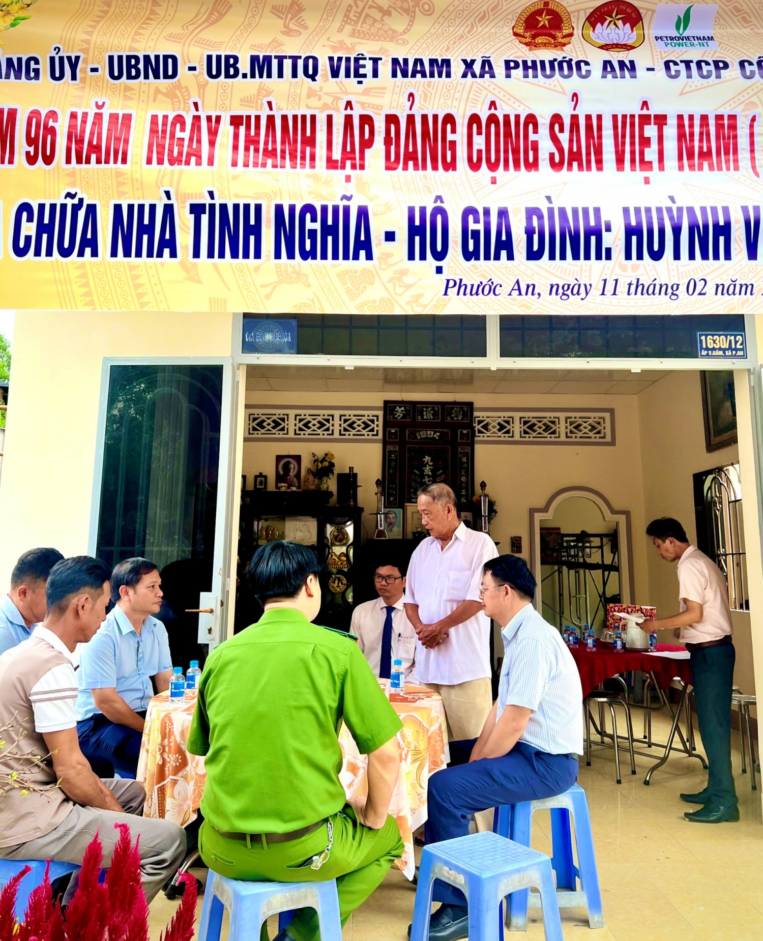 PV Power NT bàn giao công trình sửa chữa nhà tình nghĩa tại Đồng Nai