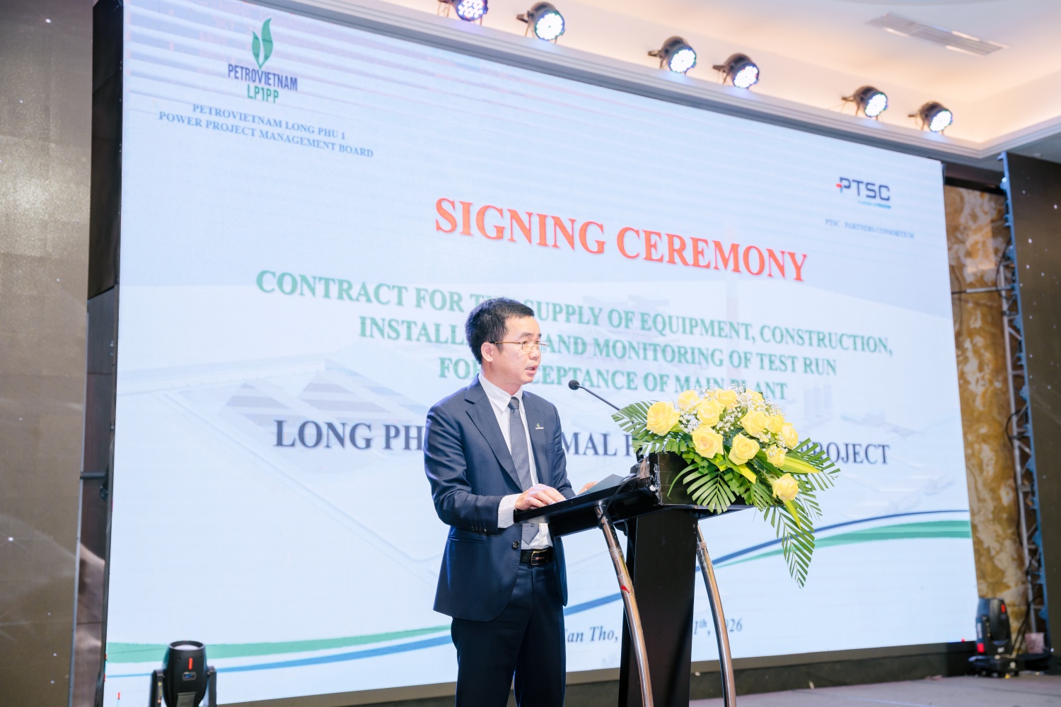 Ban QLDA Long Phú 1 ký kết Hợp đồng Gói thầu T08 – bước tiến quan trọng đưa dự án về đích