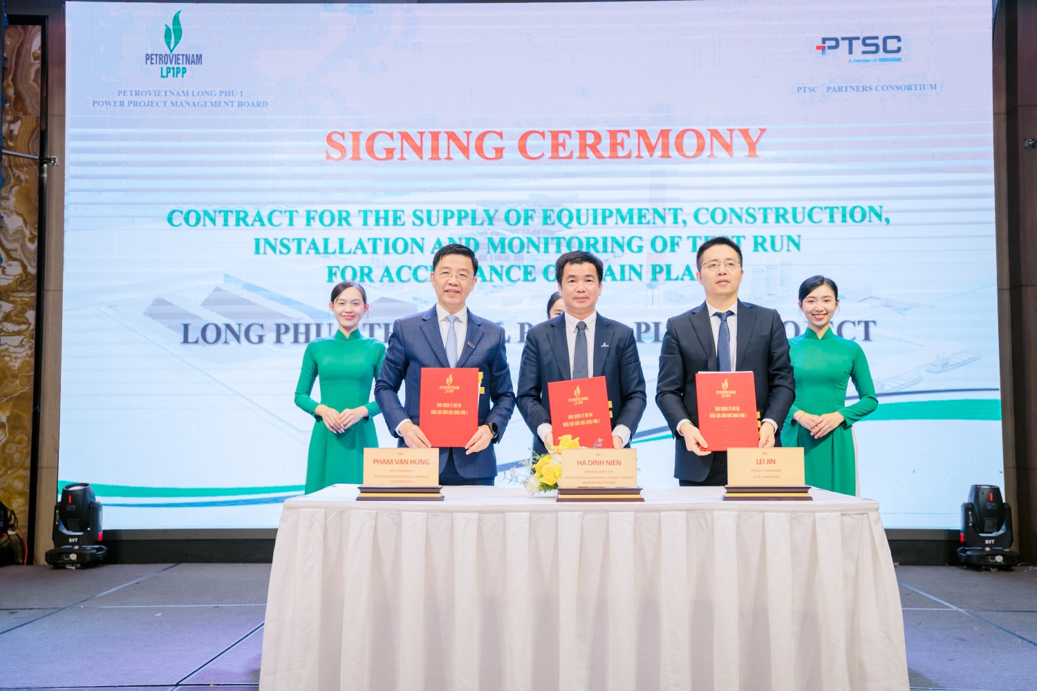 Ban QLDA Long Phú 1 ký kết Hợp đồng Gói thầu T08 – bước tiến quan trọng đưa dự án về đích