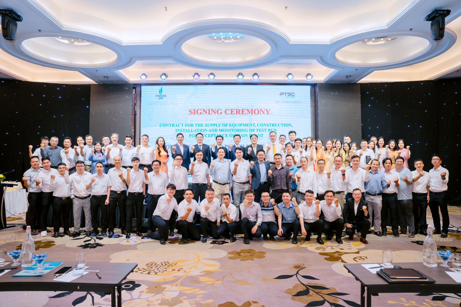 Ban QLDA Long Phú 1 ký kết Hợp đồng Gói thầu T08 – bước tiến quan trọng đưa dự án về đích