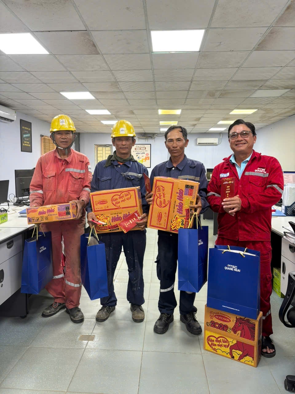 “Bao lì xì nhân ái” lần thứ 18 của PTSC Quảng Ngãi - Tiếp nối hành trình sẻ chia