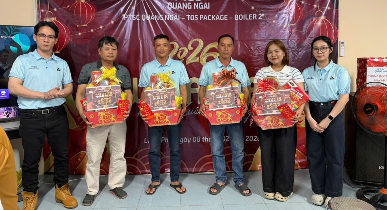 “Bao lì xì nhân ái” lần thứ 18 của PTSC Quảng Ngãi - Tiếp nối hành trình sẻ chia