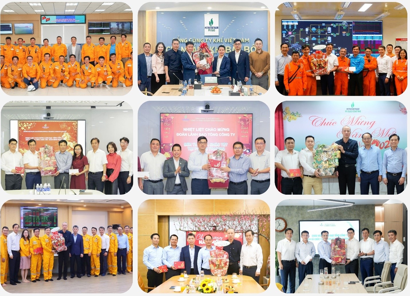 Lãnh đạo PV GAS kiểm tra công tác an toàn và động viên người lao động trước thềm Tết Bính Ngọ 2026