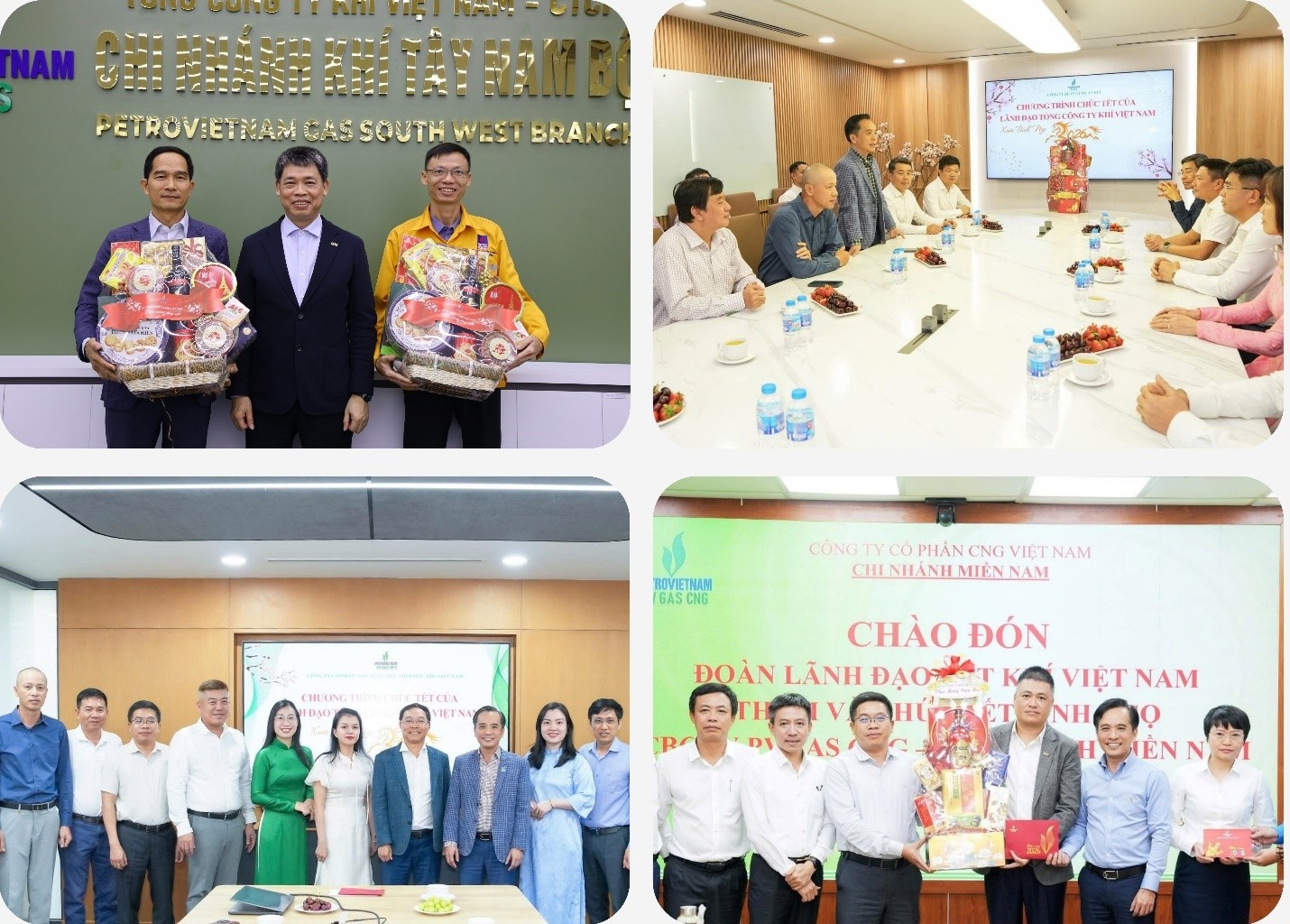 Không khí Xuân lan tỏa khắp PV GAS qua những chuyến thăm hỏi, chúc Tết và tri ân người lao động