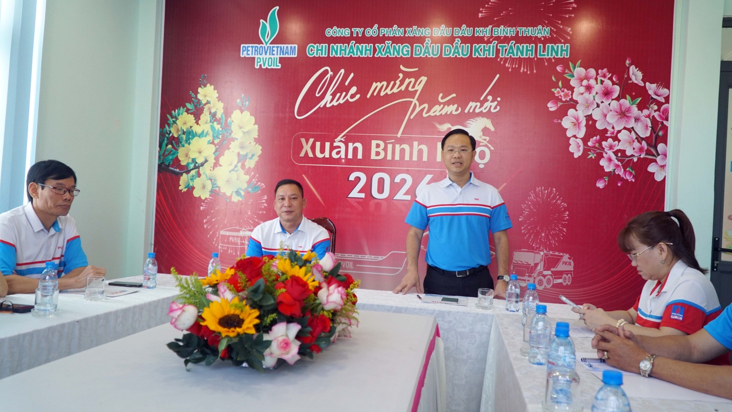 Công đoàn PVOIL thăm, tặng quà Tết cho người lao động PVOIL Phú Yên, PVOIL Bình Thuận