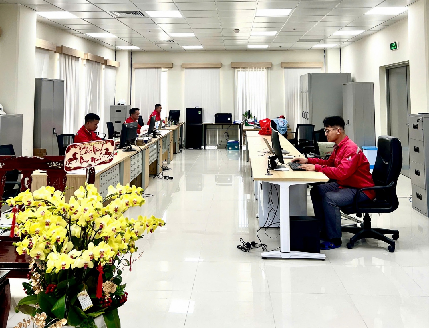 Không khí đón Tết ở Nhà máy Điện Nhơn Trạch 3 và 4