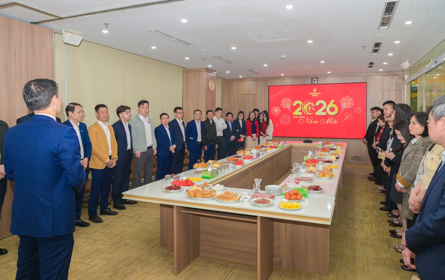 Toàn cảnh buổi gặp mặt Tân niên