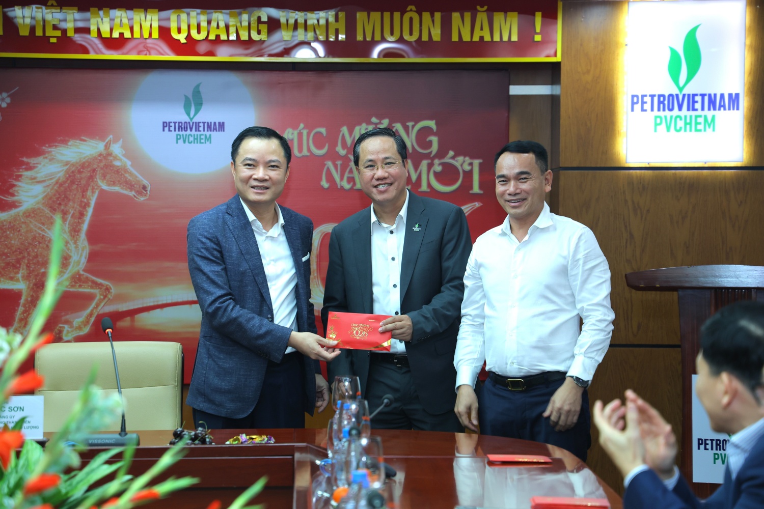 Chủ tịch HĐTV Petrovietnam Lê Ngọc Sơn đến thăm và chúc Tết các đơn vị thành viên đầu Xuân Bính Ngọ 2026 tại Hà Nội Chủ tịch HĐTV Petrovietnam Lê Ngọc Sơn đến thăm và chúc Tết các đơn vị thành viên đầu Xuân Bính Ngọ 2026 tại Hà Nội