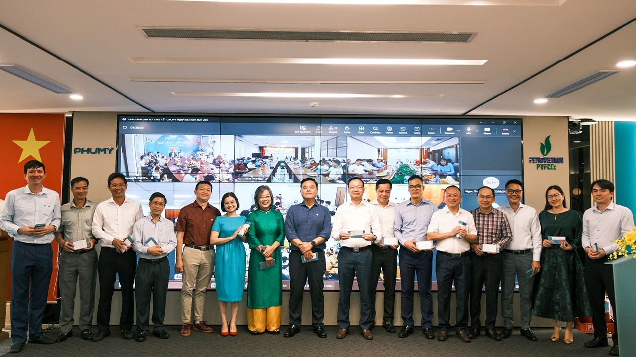 PVFCCo – Phú Mỹ tràn đầy quyết tâm và năng lượng cho năm mới