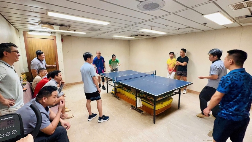 Sắc xuân rộn ràng trên giàn MSP-PPD 40.000 và giàn nén khí Trung tâm